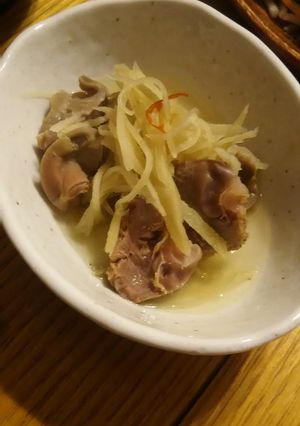 砂肝の酒生姜煮-レシピのメイン写真