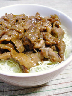 我が家の豚丼♪-レシピのメイン写真