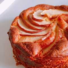 รูปของ 大豆粉りんごケーキ★超うま低糖質★
