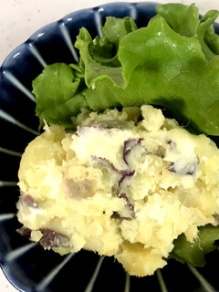 さつま芋とクリームチーズのサラダ-レシピのメイン写真