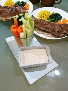 チョー簡単!身体にィィ納豆ディップ☆-レシピのメイン写真