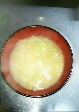 塩麹入り味噌汁-レシピのメイン写真