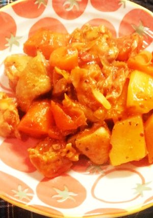 チキンバジルのトマト煮-レシピのメイン写真