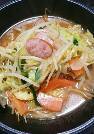 簡単❤辛味噌タンメン(*^O^*)♪-レシピのメイン写真