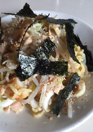 ツナ炒麺-レシピのメイン写真