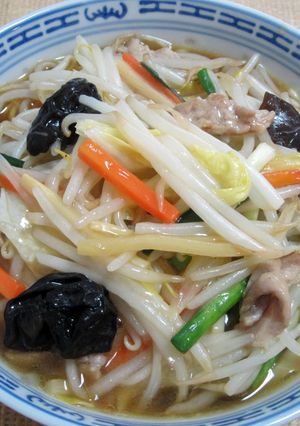 サンマー麺（横浜あん掛けもやしそば）-レシピのメイン写真