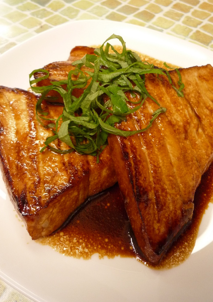 かじきのさっぱり照り焼き（しいらでも可）-レシピのメイン写真