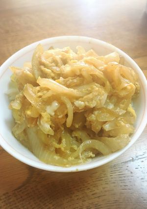 簡単！玉ねぎonly丼の具-レシピのメイン写真