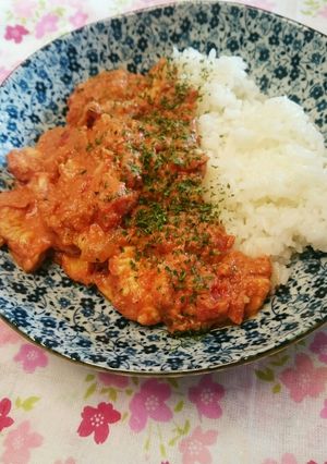 亀流・バターチキンカレー!-レシピのメイン写真