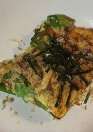 納豆とコーンのオムレツ-レシピのメイン写真