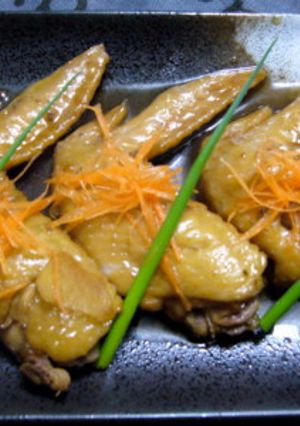 手羽先の生姜醤油煮-レシピのメイン写真