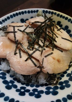 妄想とりめし(鳥むねチャーシュー丼)-レシピのメイン写真