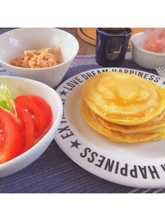米粉のグルテンフリーパンケーキ-レシピのメイン写真
