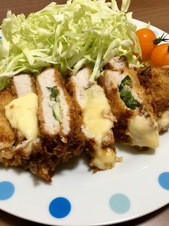 ひと工夫でサクッ☆青じそチーズ豚カツ-レシピのメイン写真