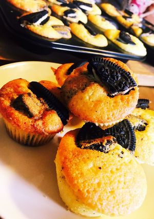 オレオ入りカップケーキ-レシピのメイン写真