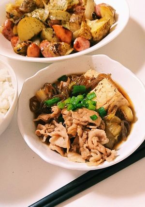 基本の肉豆腐-レシピのメイン写真