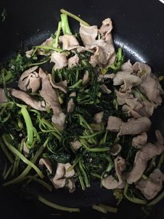 水菜の中華炒め-レシピのメイン写真