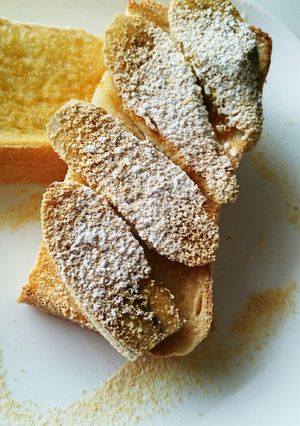 きな粉はちみつのバナナトースト♪-レシピのメイン写真