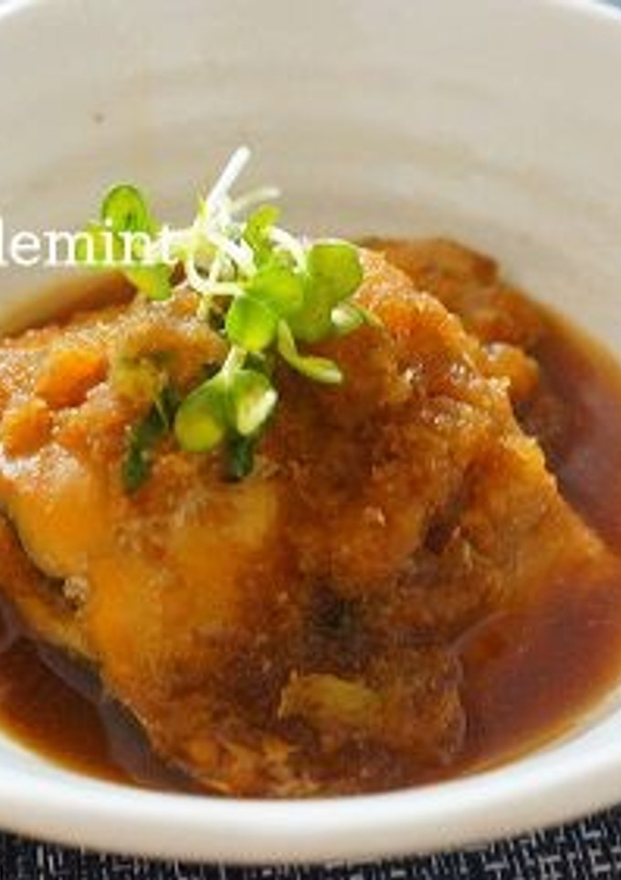 さばのみぞれ煮生姜風味-レシピのメイン写真