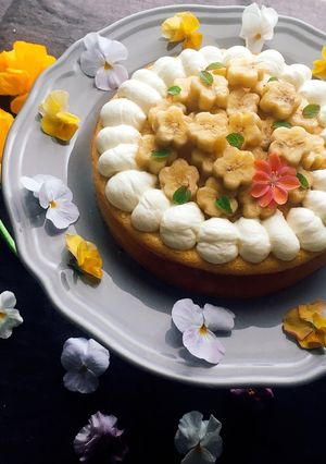 バナナ消費☆絶品バナナチーズケーキ☆-レシピのメイン写真