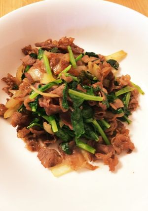簡単すぎる！牛肉炒め-レシピのメイン写真