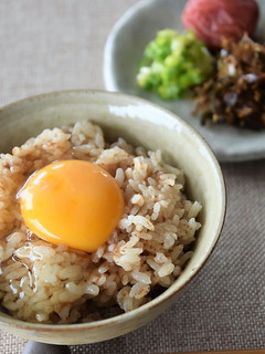 きな粉ご飯の卵かけ-レシピのメイン写真