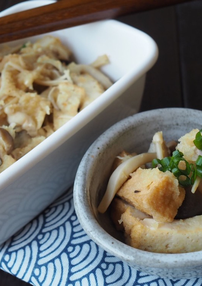 きのこと厚揚げのみぞれ煮-レシピのメイン写真