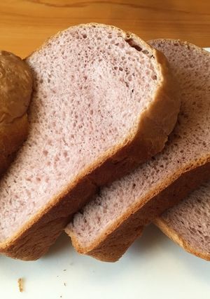 白神こだま酵母♫紫いも食パン-レシピのメイン写真