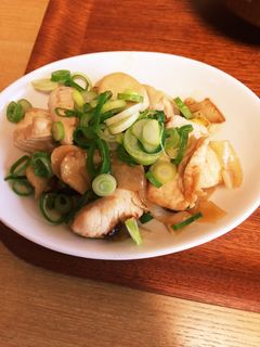 エリンギとむね肉の甘辛醤油炒め-レシピのメイン写真