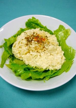 レンジで簡単！豆腐ポテトサラダ-レシピのメイン写真