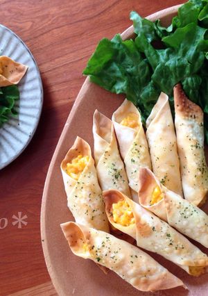 パリパリとろっと！ホットな卵サラダ-レシピのメイン写真