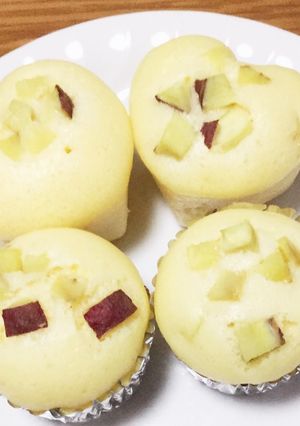 フライパンdeさつまいもの蒸しパン⭐-レシピのメイン写真
