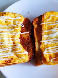 簡単で贅沢なお味!エッグトースト♬-レシピのメイン写真