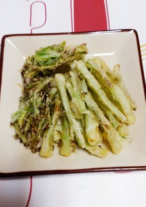 島らっきょうの天ぷら（２～３人分）-レシピのメイン写真
