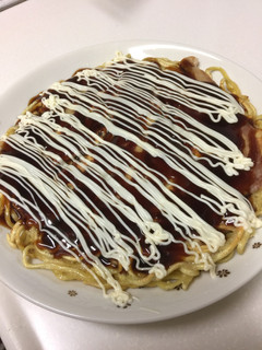 超簡単♪麺玉焼き-レシピのメイン写真