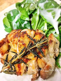 漬けて焼くだけ!鶏のハーブ焼き-レシピのメイン写真