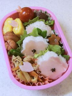 幼稚園 お弁当 桜-レシピのメイン写真