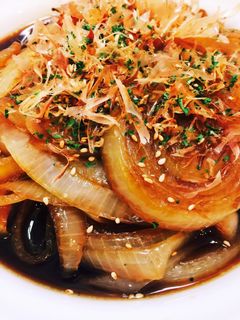 簡単玉ねぎの醤油煮-レシピのメイン写真