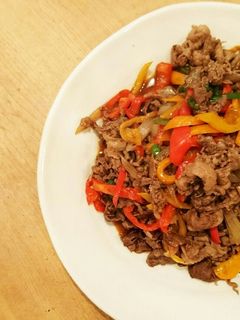 簡単★牛肉とピーマンのオイスター炒め-レシピのメイン写真