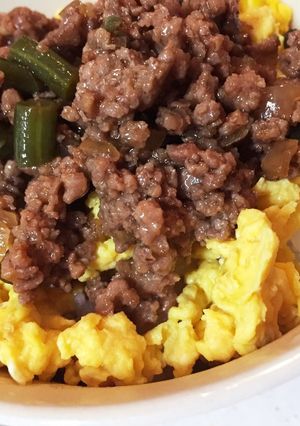 そぼろ丼♡-レシピのメイン写真