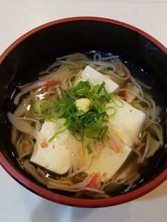 簡単!豆腐のあんかけ!-レシピのメイン写真