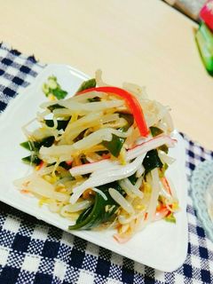 ※簡単※もやしとワカメのナムル-レシピのメイン写真