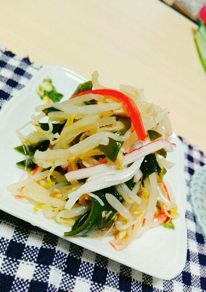 ※簡単※もやしとワカメのナムル-レシピのメイン写真