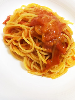 トマトとバター醤油のパスタ-レシピのメイン写真