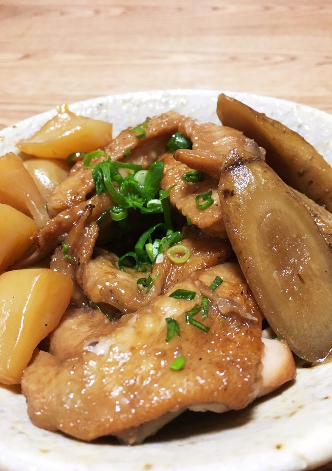 圧力鍋活用！手羽先とこんにゃくの照り煮-レシピのメイン写真