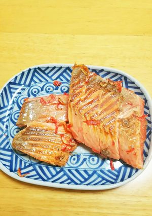 桜えびの炙りサーモン-レシピのメイン写真