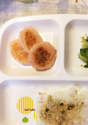 離乳食後期じゃがいもとにんじんのおやき-レシピのメイン写真