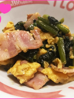 簡単♡ほうれん草とふんゎり卵のマヨ炒め♡-レシピのメイン写真