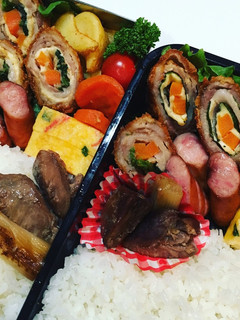 ☆ソースいらず☆豚肉ロールフライ弁当☆-レシピのメイン写真