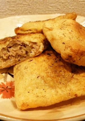 手抜き、簡単な油揚げ包みハンバーグ-レシピのメイン写真